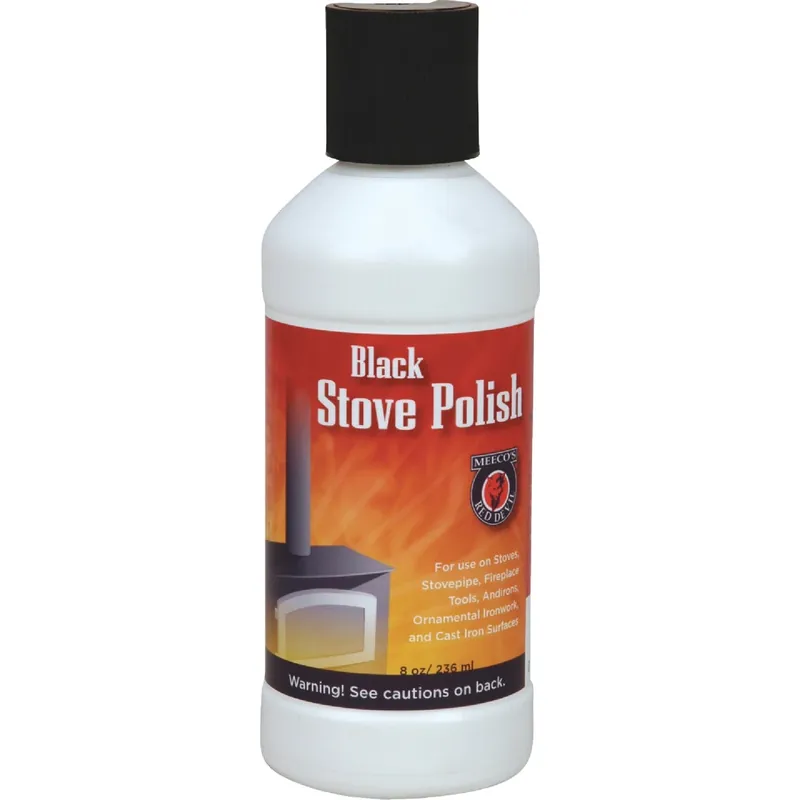 8 Oz. Liquid Black Stove Polish - Model 401