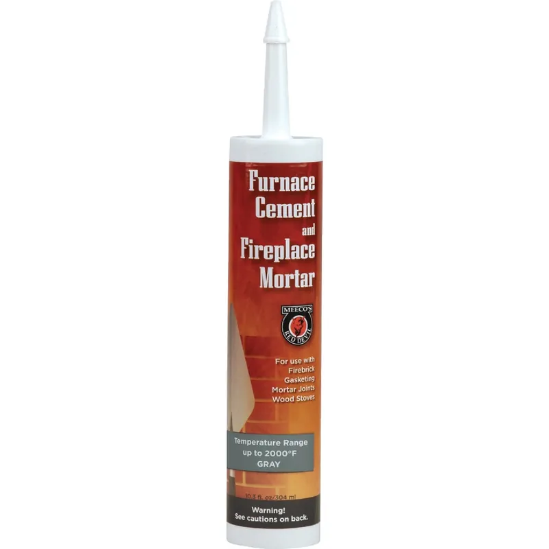 10.3 Oz. Gray Ready-to-use High Temperature Fireplace Mortar