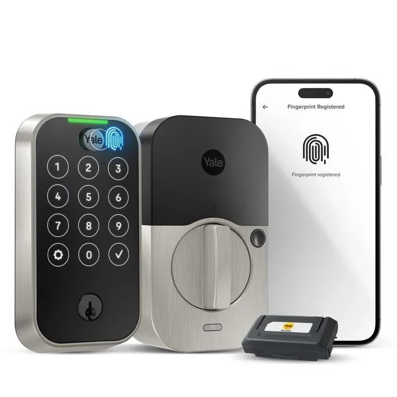 Assure Lock 2 – Satin Nickel Wi‑fi Smart Door Lock With Keypad