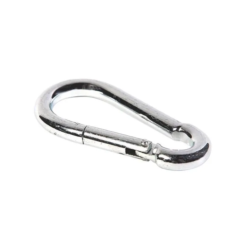 Heavy‑duty Polished Stainless Steel Carabiner – 350 lb Capacity, 3.5 in Length