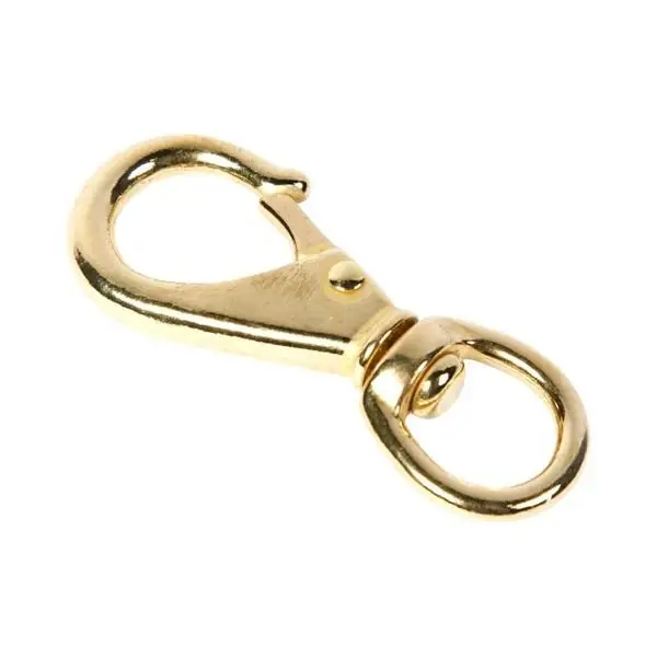 Swivel Eye Snap - Heavy Duty Stainless Steel, 3/8 Inch