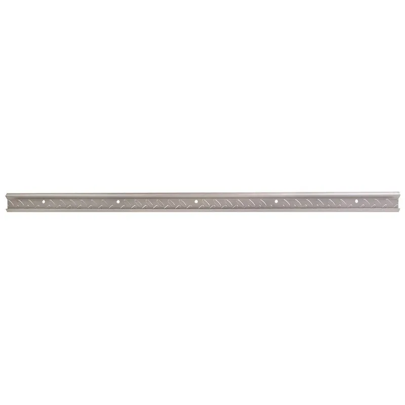 40 Inch Heavyweight Diamond Plate Hang Track For Shelving Systems