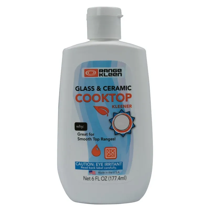 No‑scent Glass & Ceramic Cooktop Cleaner – 6 oz Liquid