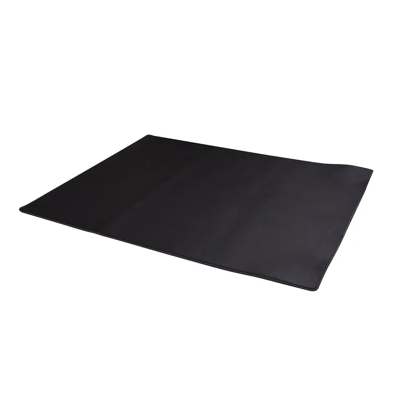 Black Rubber Stove Mat Smooth Top Range Cover