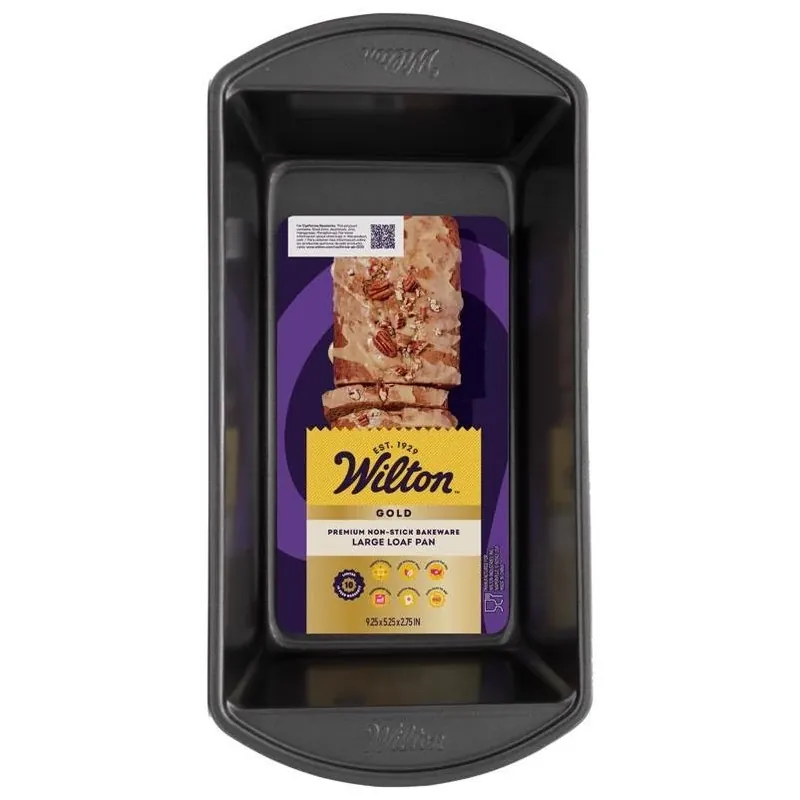 Gold Gray Loaf Pan – 5" X 9" Nonstick Steel Bakeware