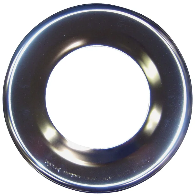 Gas Range Drip Pan, H Series Round, Chrome, 6-7/8 In.