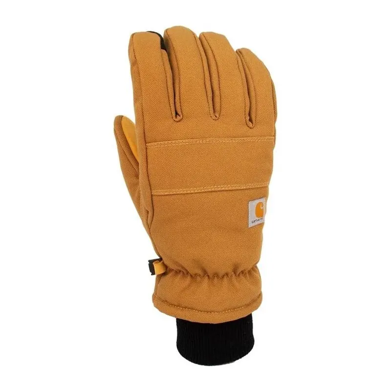 Men’s Brown Insulated Winter Work Gloves – Indoor/outdoor, Size M