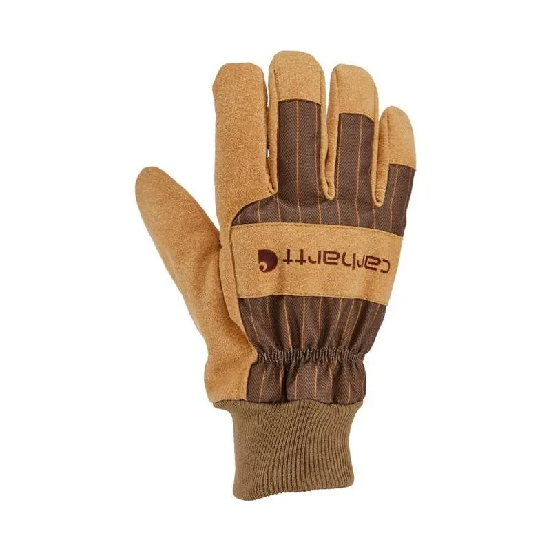 Xl Heavy‑duty Brown Cotton Work Gloves For Cold Weather