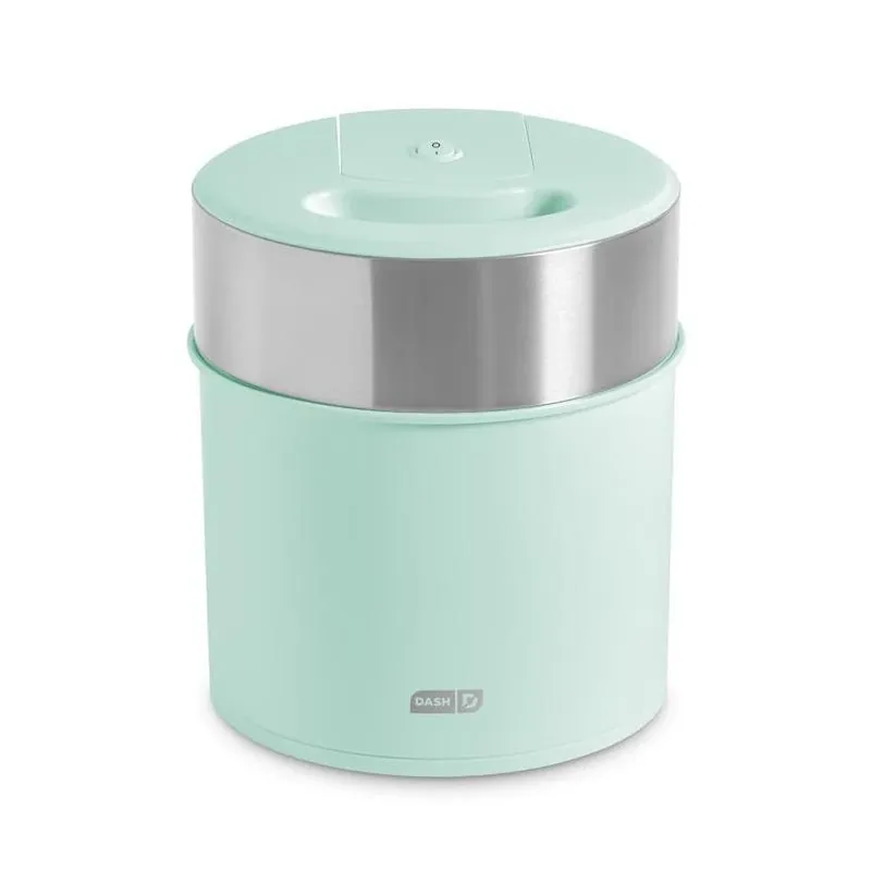Aqua 2‑quart Compact Ice Cream Maker – Aqua, 9‑inches