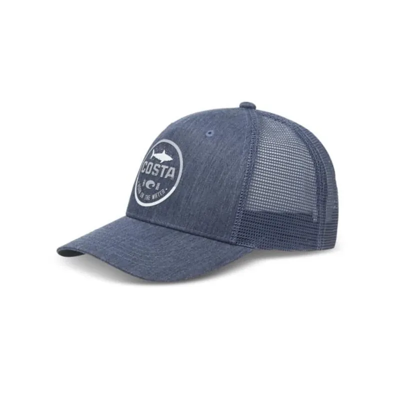 Insignia Xl Shark Navy Trucker Hat – Lightweight Polyester Cap