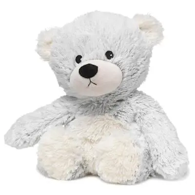 Cozy Plush Heatable Lavender Scented Blue Marshmallow Bear Stuffed Animal