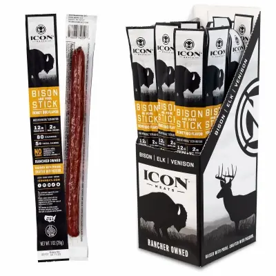 1 Oz. Bison Stick, Honey Bbq