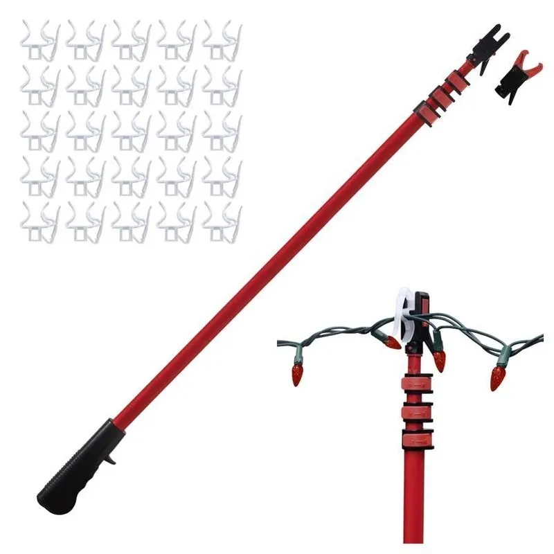 No Ladder Nxt Max 11‑foot Hanging Light Kit – Ladder‑free Installation