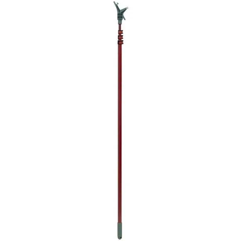 16‑foot Telescoping Decorating Pole With Safe‑t‑reach Adapter – Red