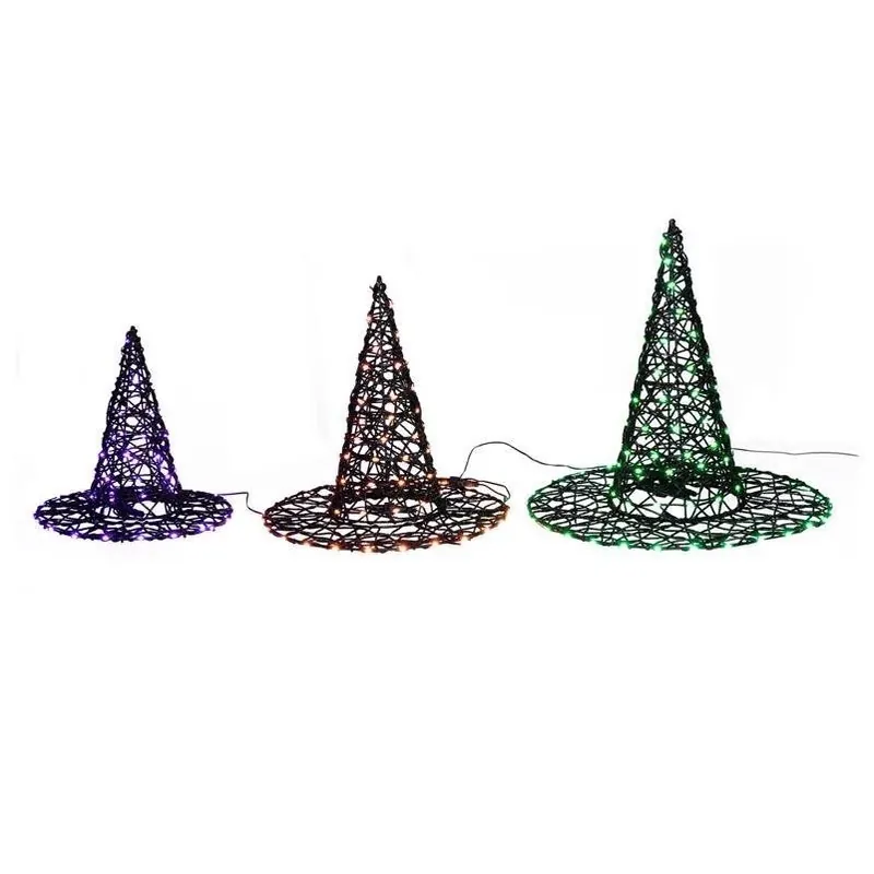 Led Witch Hat – Illuminated Halloween Décor For Spooky Spaces