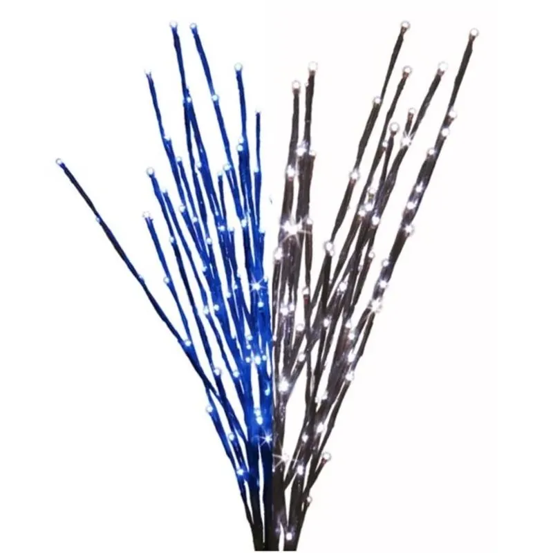Led Blue & Pure White 32‑in Pathway Light Burst