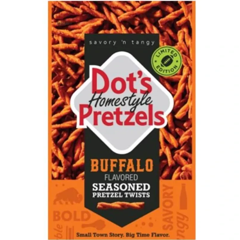 Bold Buffalo Pretzel Twist – 5 oz Crunchy Snack