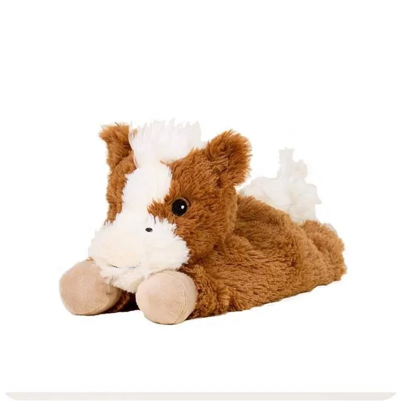 Microwavable Lying‑down Horse Plush – Soothing Heat Therapy Toy For All Ages