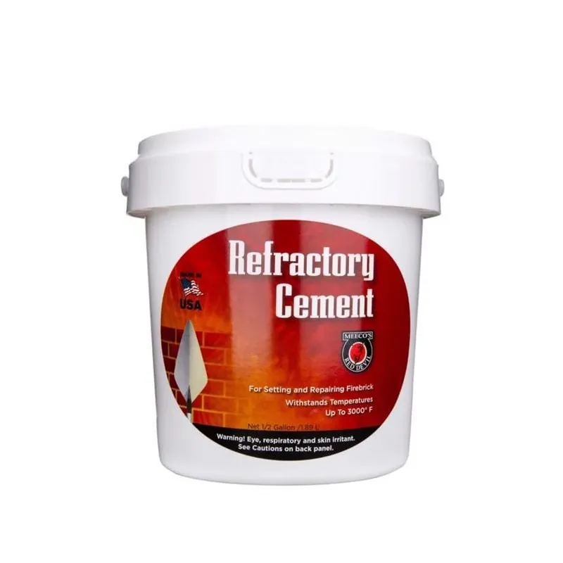 Red Devil High‑temp Refractory Cement – Gray, 10‑lb Tub