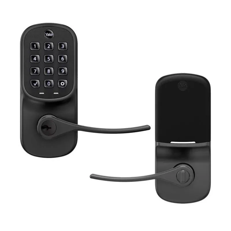 Assure Matte Black Touchscreen Lever – Premium Metal Design