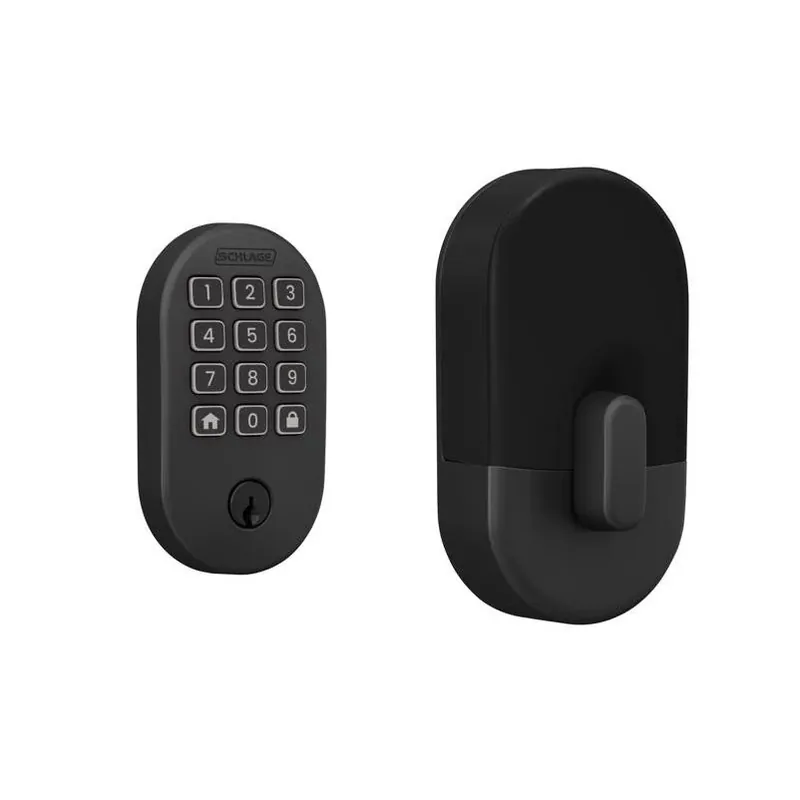 Arrive Matte Black Wi‑fi Smart Deadbolt – Keyless Home Security