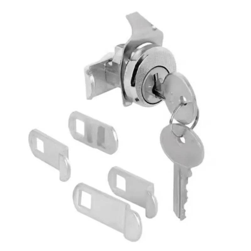 Heavy-duty Nickel‑plated Counter‑clockwise Mailbox Lock – Set Of 2 Keys