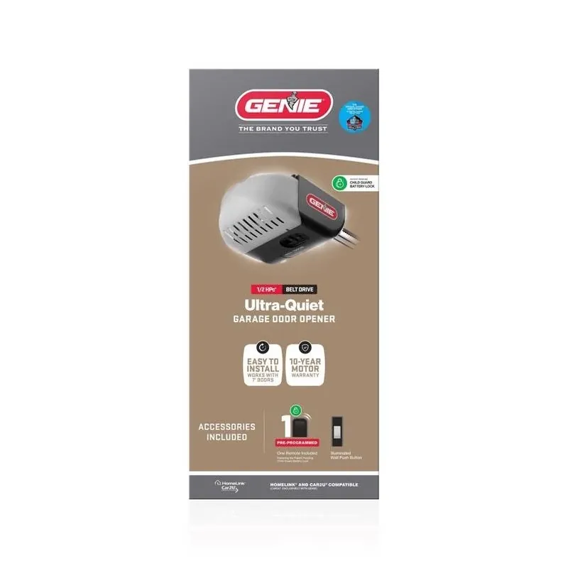 1/2 Hp Belt‑drive Garage Door Opener – Quiet, Durable Performance