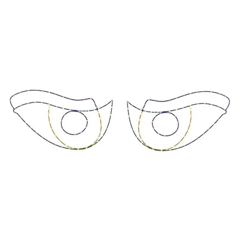 Halloween Led Prelit Scary Eyes Window Silhouette – Spooky Window Décor
