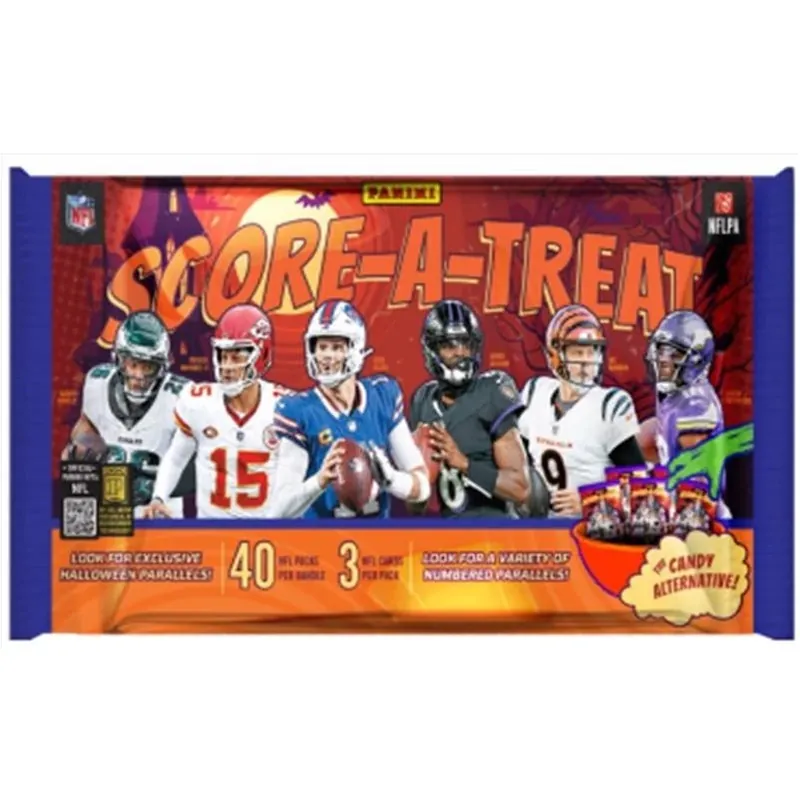 Panini 2025 Score‑a‑treat Halloween Football Trading Card Set