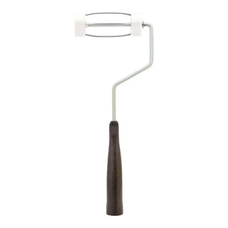 4‑inch Jumbo Mini Paint Roller Frame – Metal Build With Threaded End