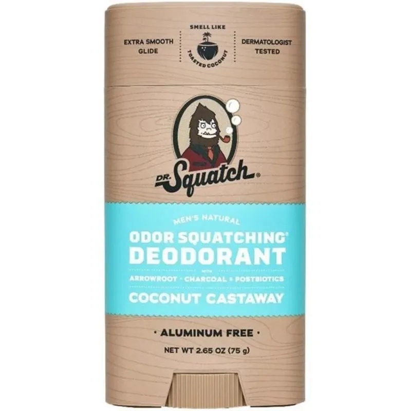 Coconut Castaway Natural Deodorant – 2.65 oz Aluminum‑free