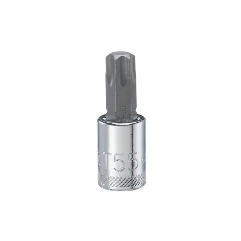 3/8‑in T55 Torx Bit Socket – Chrome Vanadium Steel, Single Pack