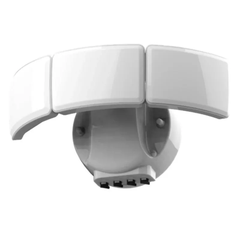 48w Hardwired Motion‑detect Led Security Floodlight – White, 5000‑lumen Outdoor Light