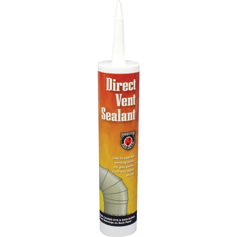 10.3 Oz. Black Direct Vent Hi-temp Sealant For Fireplaces & Stoves