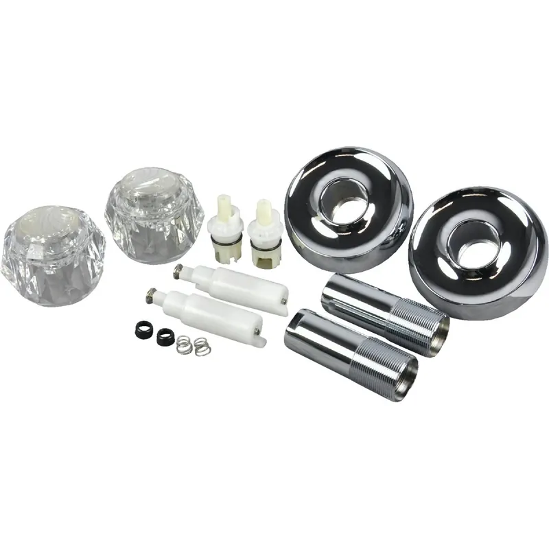 Delta Chrome Remodeling Tub & Shower Trim Kit, 2-handle, Model 10887
