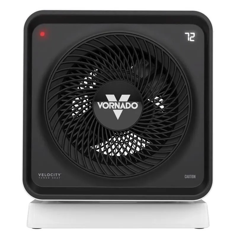 Velocity Cube Osc+ 750w Oscillating Whole‑room Space Heater – White