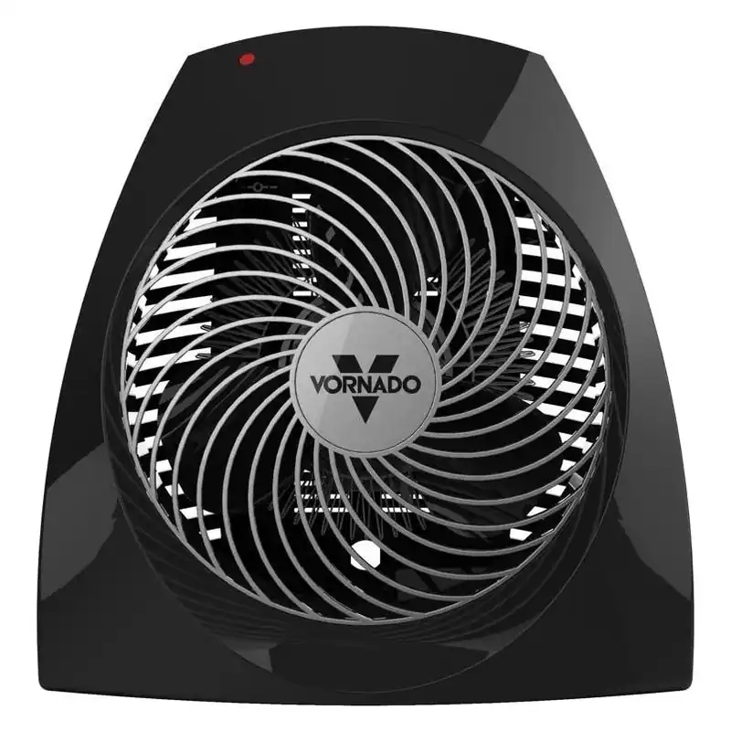 Vortex 1500w 3‑stage Whole‑room Electric Heater – Black/champagne