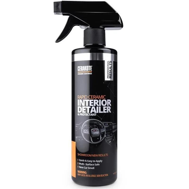 Rapid Ceramic 12‑oz Multi‑surface Interior Detailer Spray – Fast Protective Finish