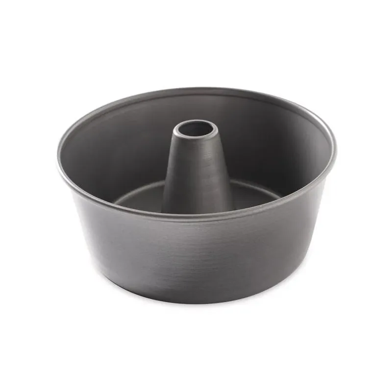 10‑inch Silver Aluminum Non‑stick Cake Pan – 9×9×4.5 in