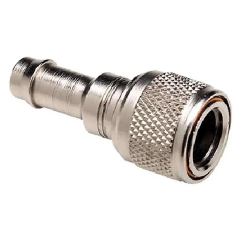 Deluxe Chrome Plated Brass Female Fuel Connector For Chrysler/force 3/8"