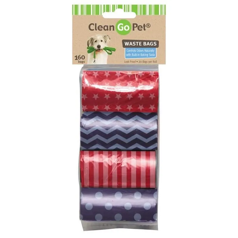 Disposable Poop Bags – 8‑count Heavy‑duty Plastic Waste Bags