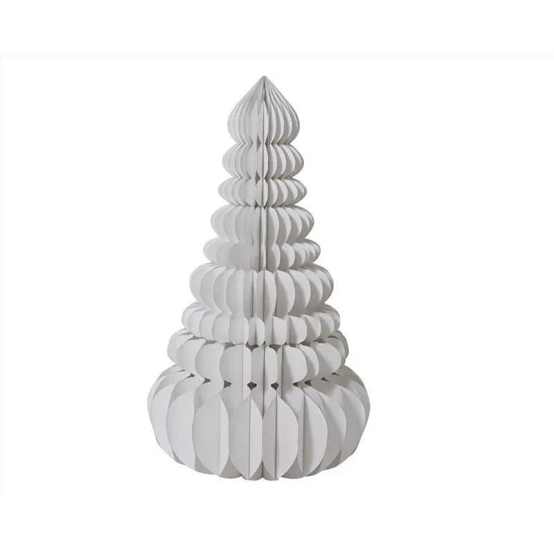 5‑foot White Paper Christmas Tree – Eco‑friendly Holiday Décor