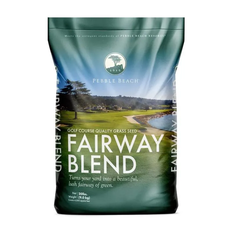 Barenbrug Pebble Beach Perennial Ryegrass Seed – 20 lb For Partial Shade & Sun, Heat‑resistant
