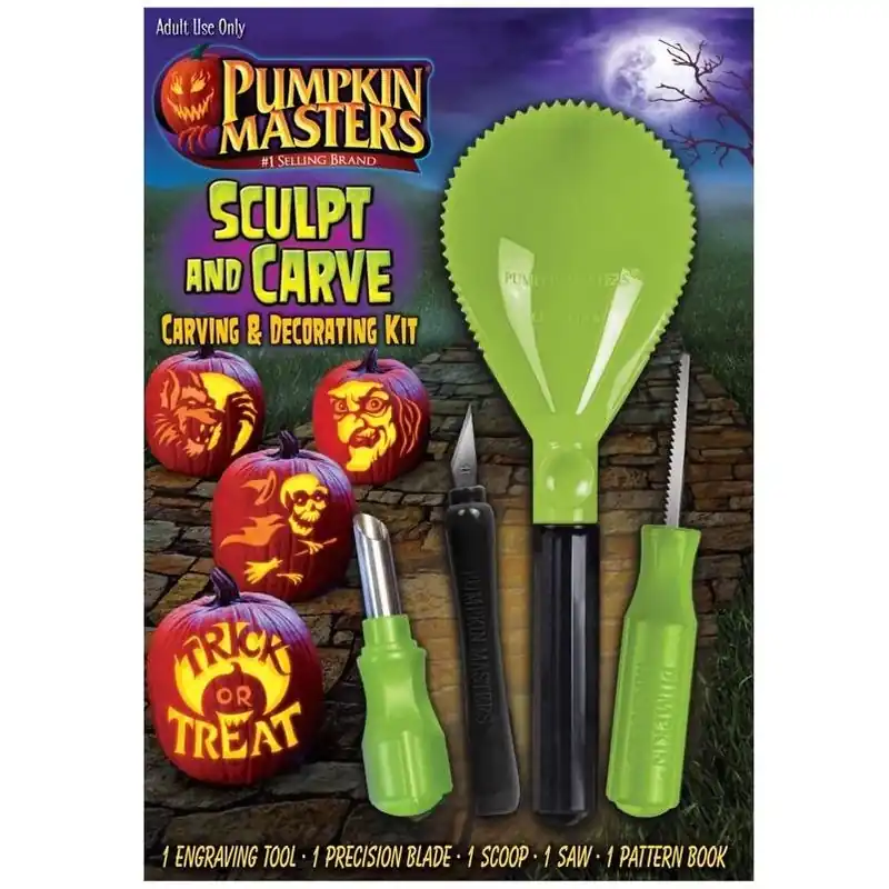 Sculpt & Carve Kit – Complete Pumpkin Carving Set