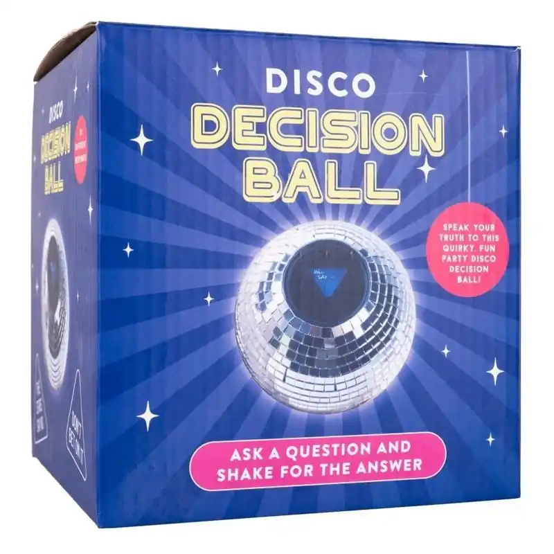 Disco Decision Ball - Interactive Led Party Spinner For Kids 8+