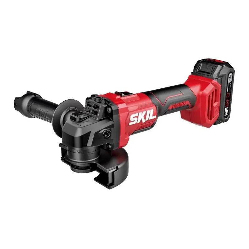 Pwrcore 20v Brushless 4‑½″ Cordless Angle Grinder Kit With Battery & Charger