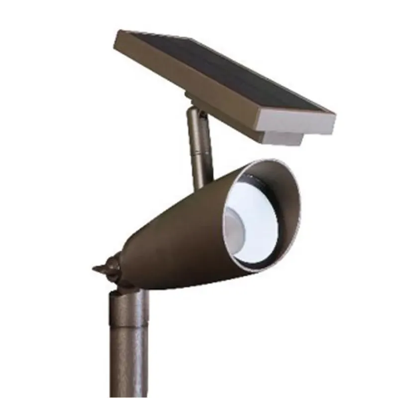 Feit Onesync Bronze Solar‑powered 5w Led Smart Spotlight – Wi‑fi Enabled Outdoor Light