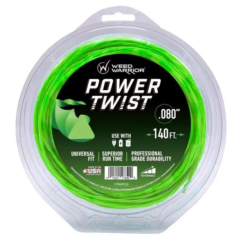 Professional .080‑inch Twist Trimmer Line – 140 Ft