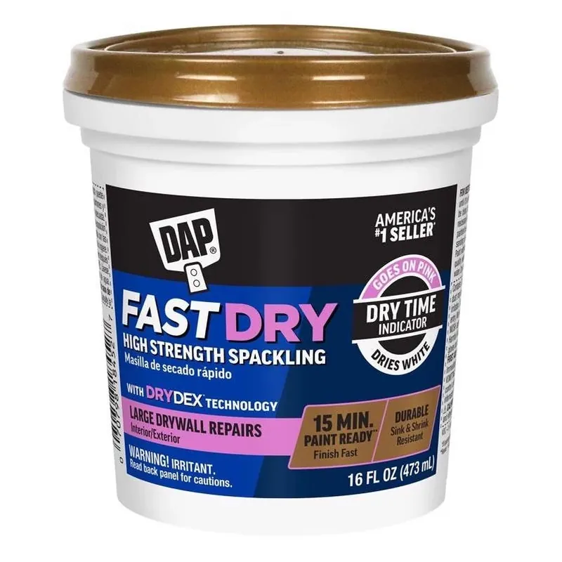 Fast‑dry Spackling Paste – 16 oz Off‑white