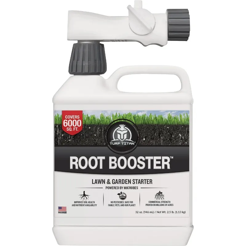 Root Booster 32 Oz. Liquid Fertilizer For 6000 Sq. Ft. Lawn & Garden